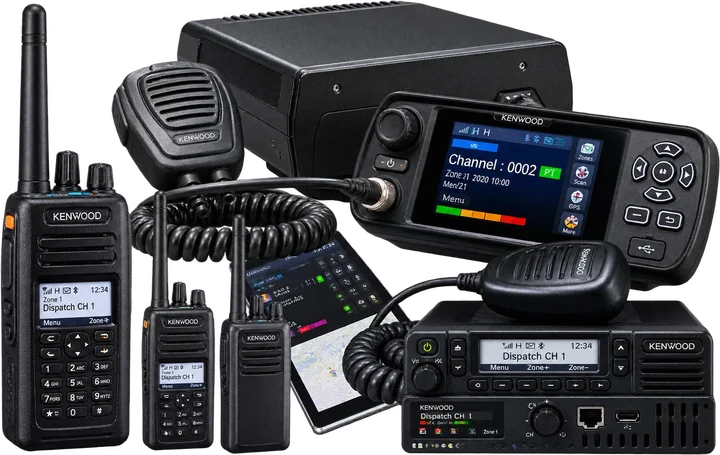 Radio genggam dan radio komunikasi kendaraan